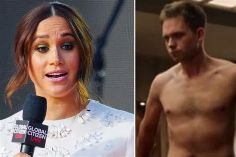 megan markle nudes|Patrick J. Adams Says Meghan Markle Made Fun of His Nude。